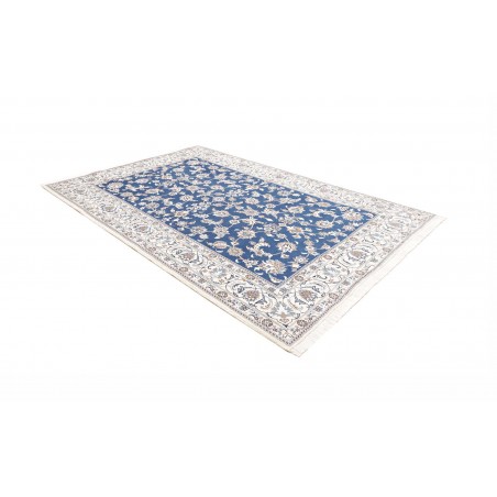 Tappeto Nain Kashmar Persia blu 198x292