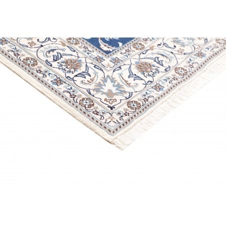 Tappeto Nain Kashmar Persia blu 198x292