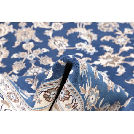 Tappeto Nain Kashmar Persia blu 198x292