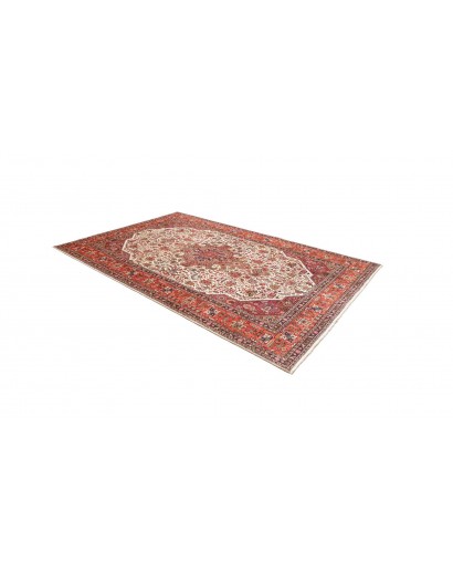 Tappeto Tabriz Persia rosso giallo 200x300