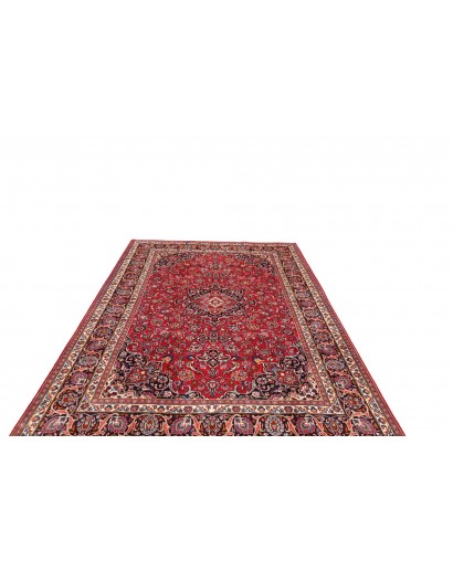 Tappeto Mashad Persia marrone grigio 193x300