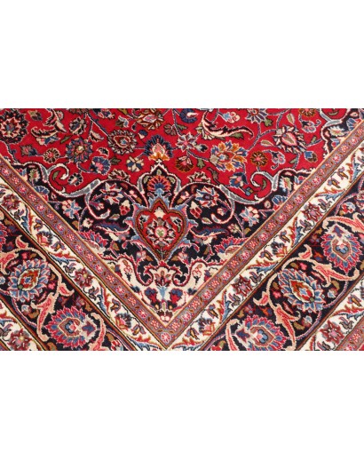 Tappeto Mashad Persia marrone grigio 193x300