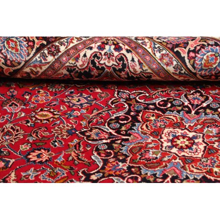 Tappeto Mashad Persia marrone grigio 193x300
