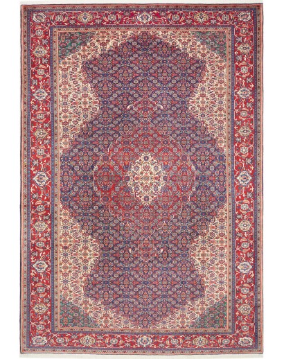 Tappeto Sarough Persia marrone bianco 212x308
