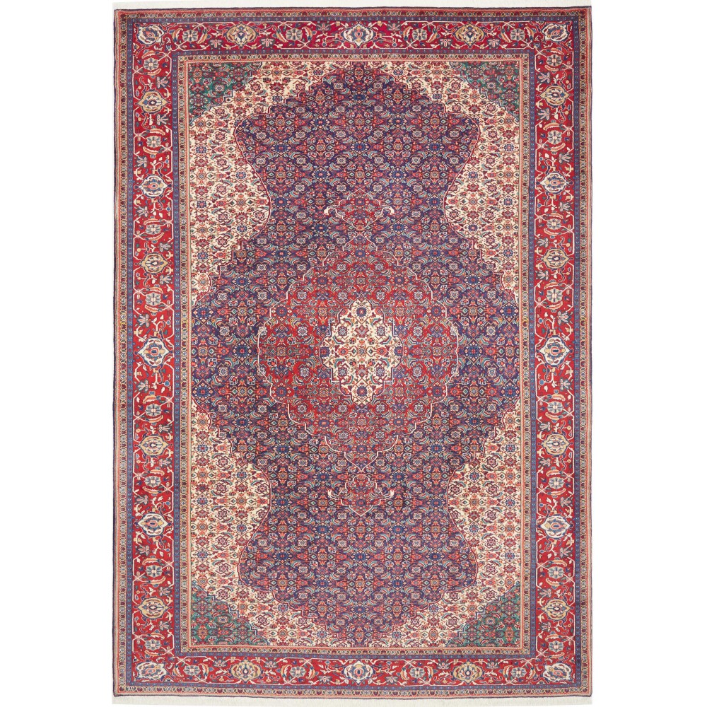 Tappeto Sarough Persia marrone bianco 212x308