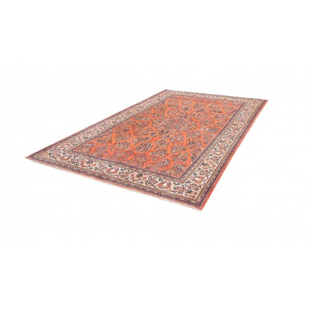 Tappeto Sarough Persia marrone grigio 196x310