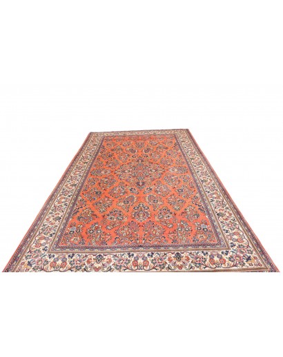 Tappeto Sarough Persia marrone grigio 196x310