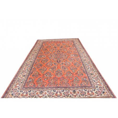 Tappeto Sarough Persia marrone grigio 196x310