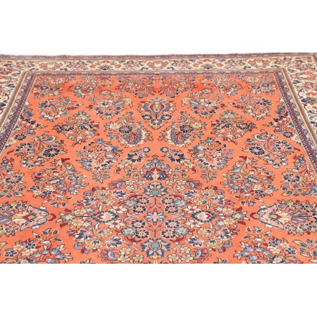 Tappeto Sarough Persia marrone grigio 196x310