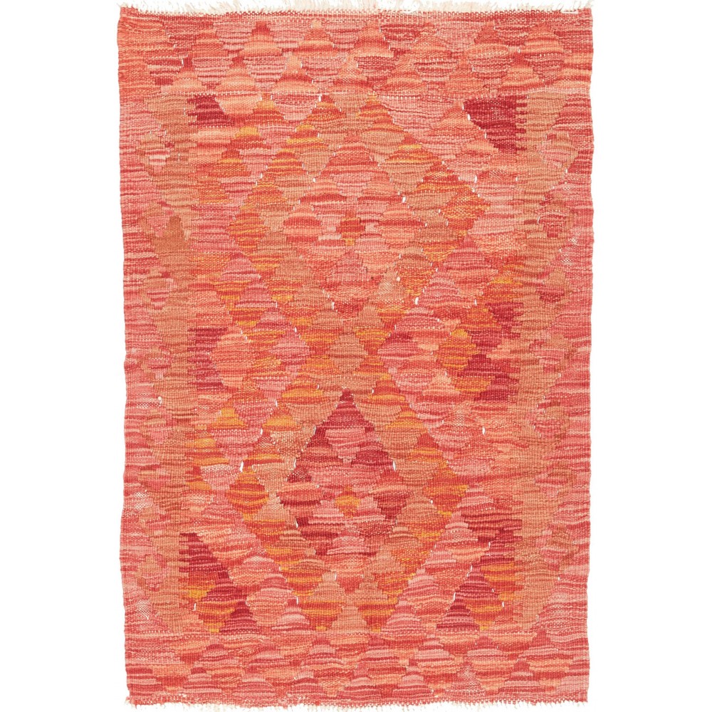 Tappeto Kilim Afghanistan arancione 60x90