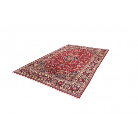 Tappeto Mashad Persia marrone giallo 195x290