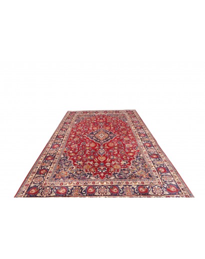 Tappeto Mashad Persia marrone giallo 195x290