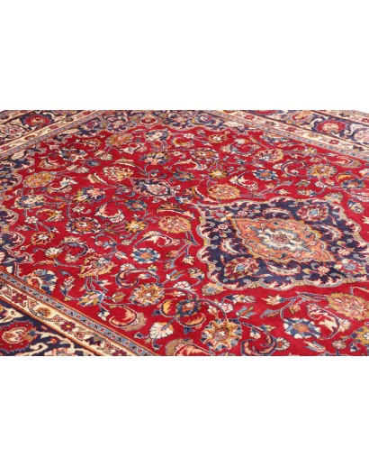 Tappeto Mashad Persia marrone giallo 195x290