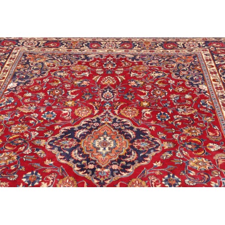 Tappeto Mashad Persia marrone giallo 195x290
