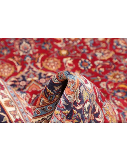 Tappeto Mashad Persia marrone giallo 195x290