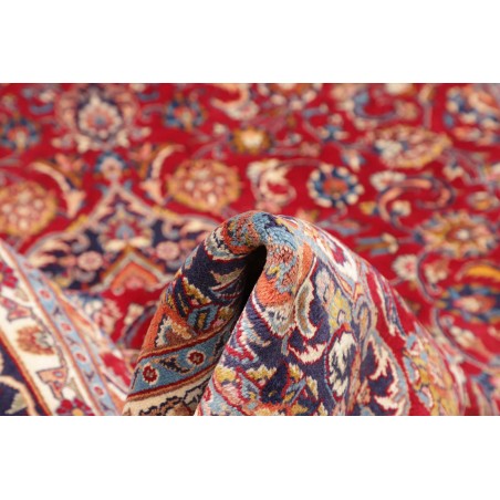 Tappeto Mashad Persia marrone giallo 195x290