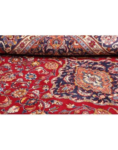 Tappeto Mashad Persia marrone giallo 195x290