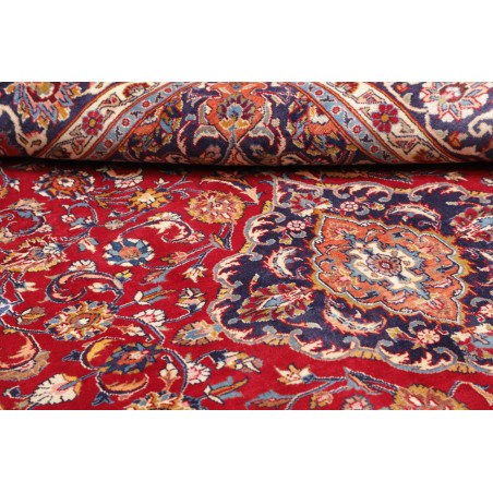 Tappeto Mashad Persia marrone giallo 195x290