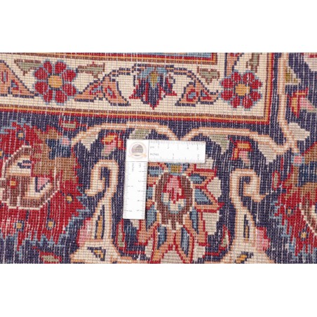 Tappeto Mashad Persia marrone giallo 195x290