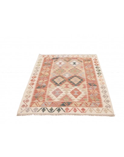 Tappeto Kilim Afghanistan marrone 101x142