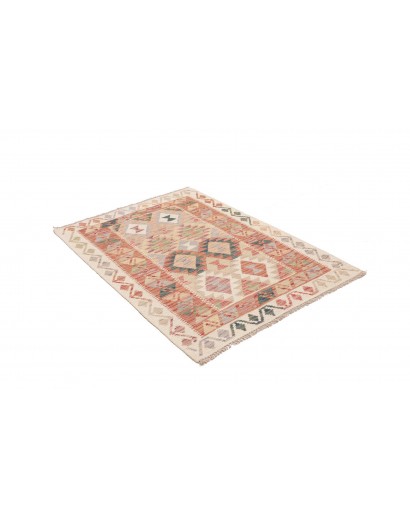 Tappeto Kilim Afghanistan marrone 101x142