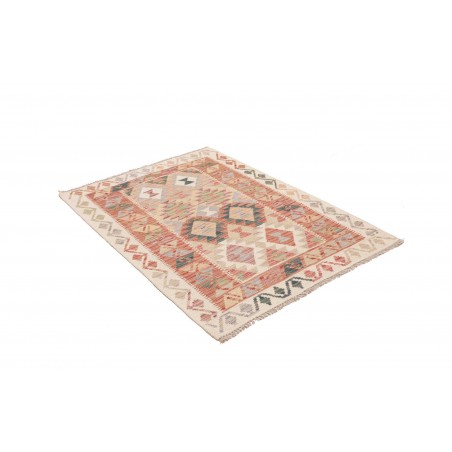 Tappeto Kilim Afghanistan marrone 101x142