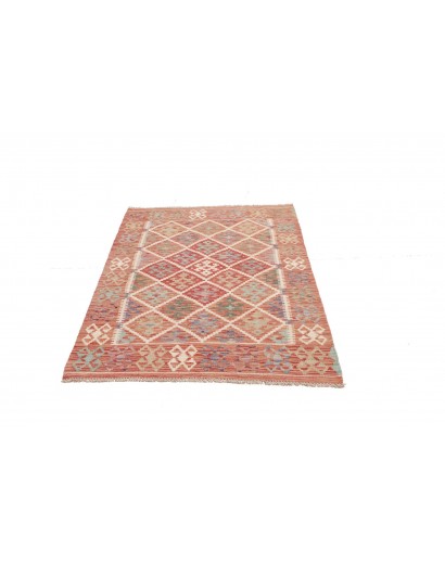 Tappeto Kilim Afghanistan marrone 104x148
