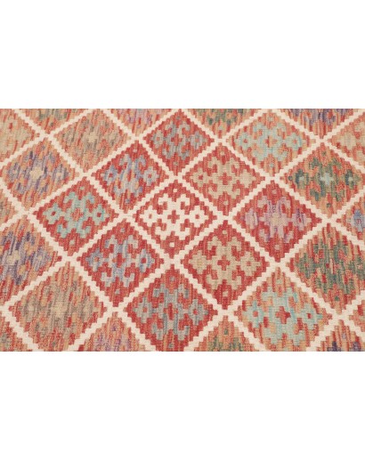 Tappeto Kilim Afghanistan marrone 104x148