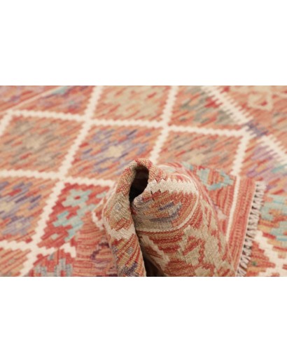 Tappeto Kilim Afghanistan marrone 104x148