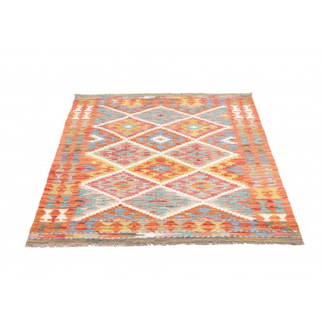 Tappeto Kilim Afghanistan marrone 101x147
