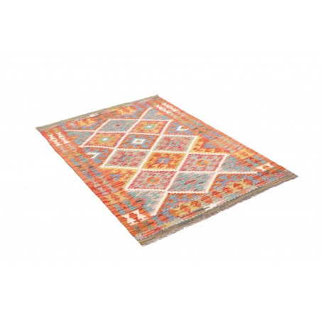 Tappeto Kilim Afghanistan marrone 101x147