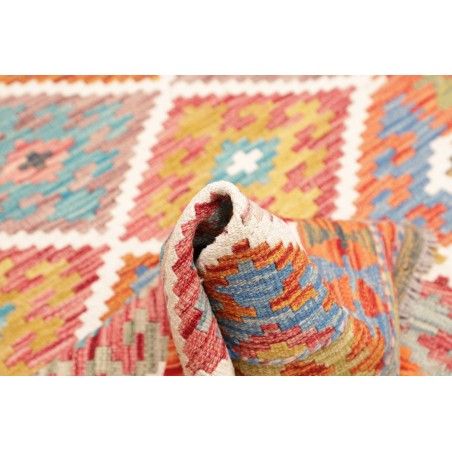 Tappeto Kilim Afghanistan marrone 101x147