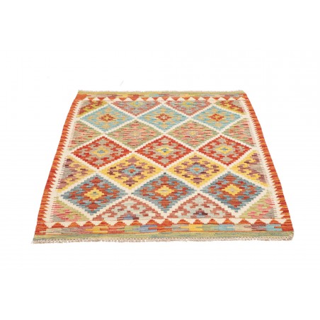 Tappeto Kilim Afghanistan marrone 102x139