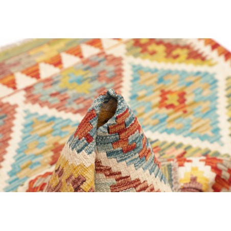 Tappeto Kilim Afghanistan marrone 102x139