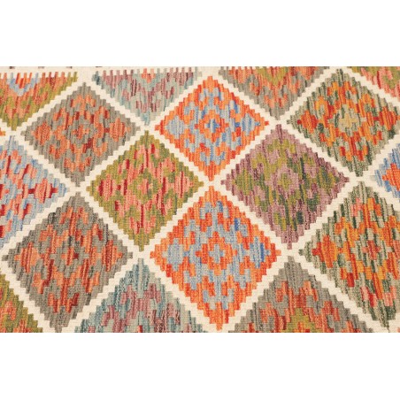 Tappeto Kilim Afghanistan marrone 104x148