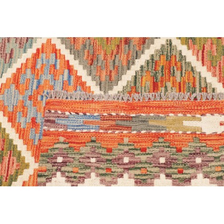 Tappeto Kilim Afghanistan marrone 104x148