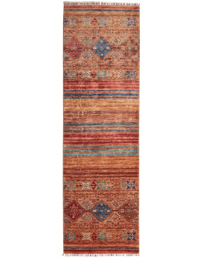 Tappeto Rubin Pakistan rosso grigio 78x256
