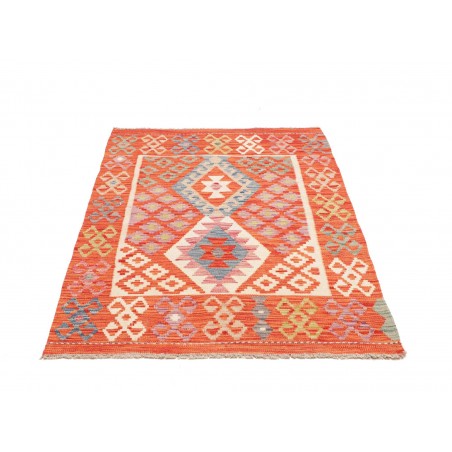 Tappeto Kilim Afghanistan arancione 101x148