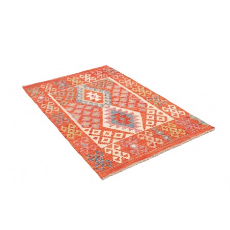 Tappeto Kilim Afghanistan arancione 101x148