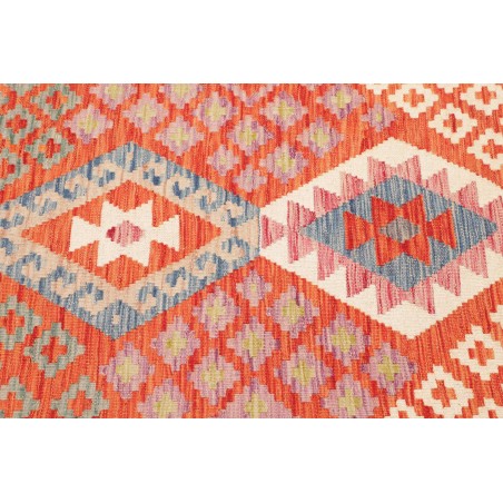 Tappeto Kilim Afghanistan arancione 101x148