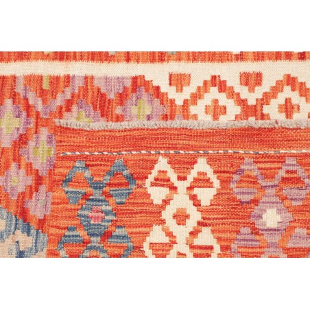 Tappeto Kilim Afghanistan arancione 101x148
