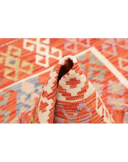 Tappeto Kilim Afghanistan arancione 101x148