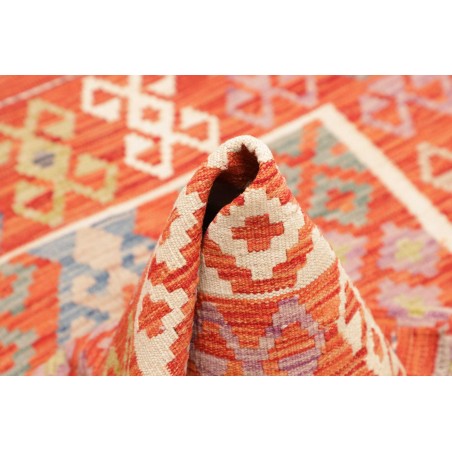 Tappeto Kilim Afghanistan arancione 101x148