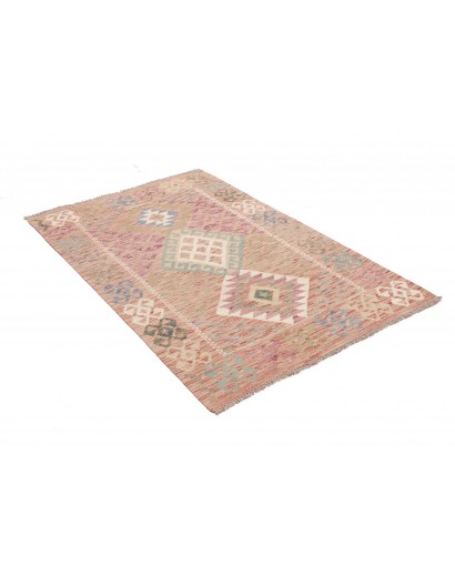 Tappeto Kilim Afghanistan marrone 98x142