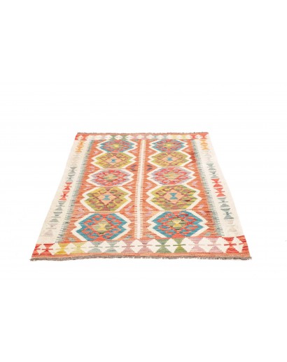 Tappeto Kilim Afghanistan marrone 108x143
