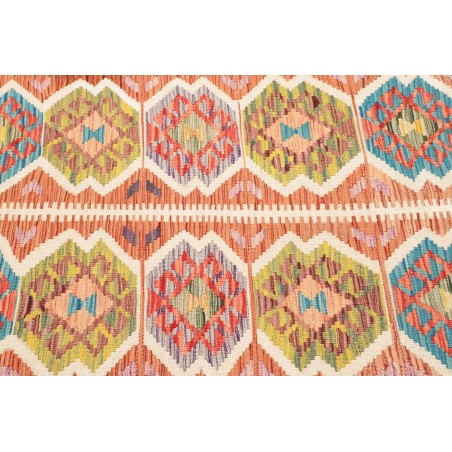Tappeto Kilim Afghanistan marrone 108x143