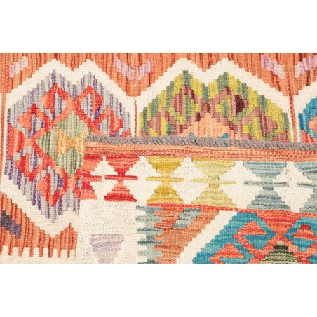 Tappeto Kilim Afghanistan marrone 108x143
