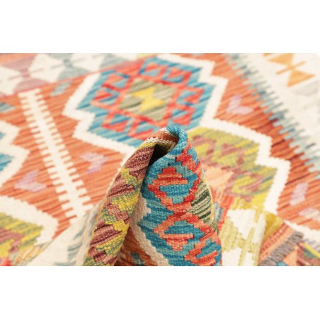 Tappeto Kilim Afghanistan marrone 108x143