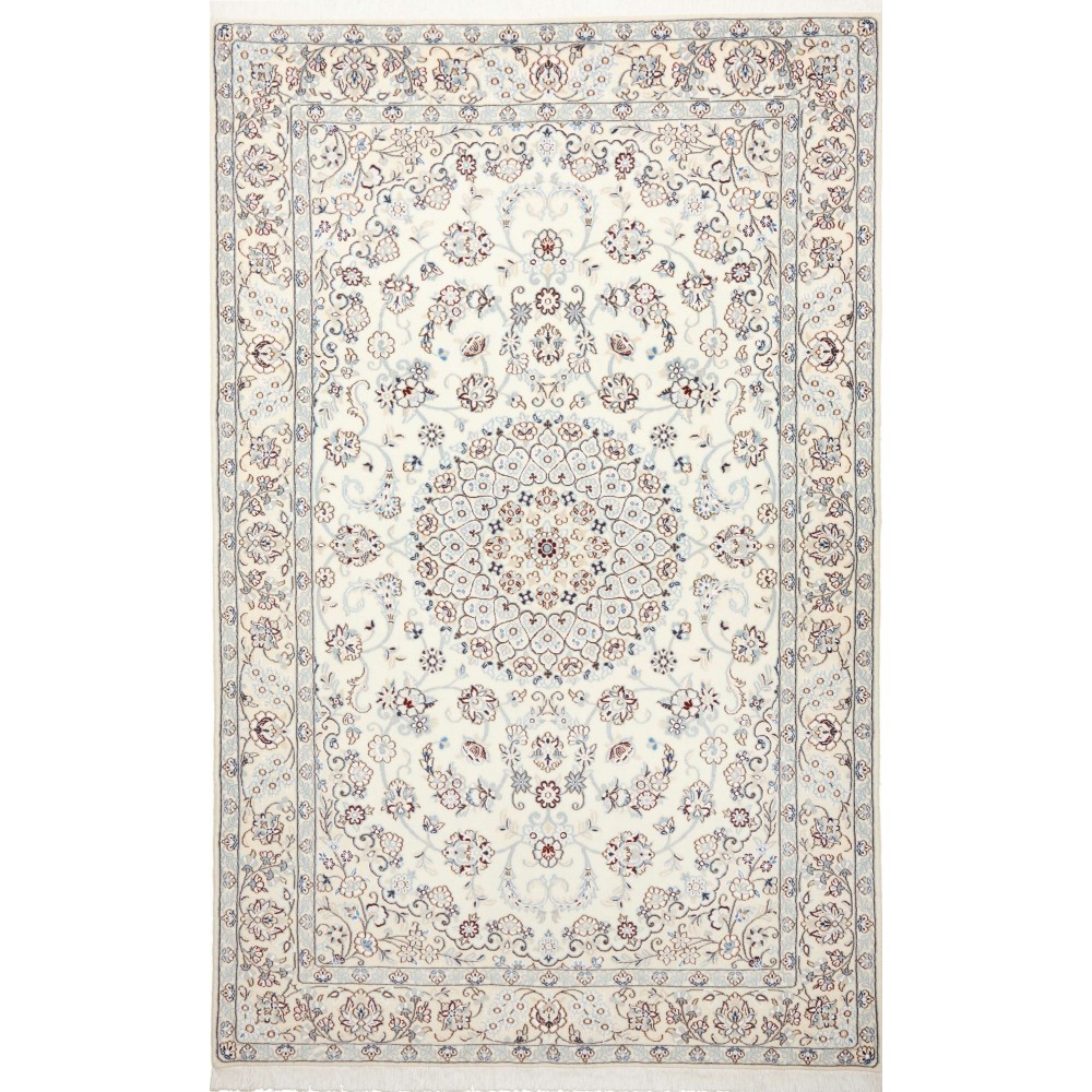 Tappeto Nain 9La Persia bianco 154x242 Tappeto Nain 9La Persia bianco 154x242