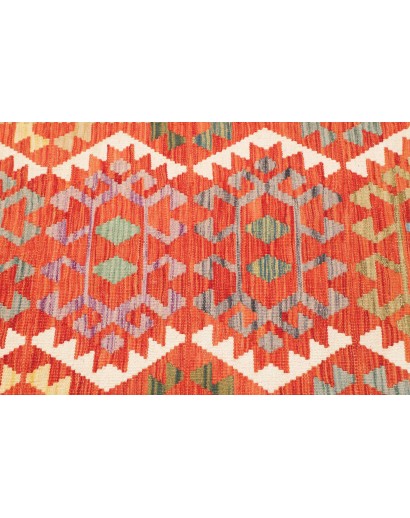 Tappeto Kilim Afghanistan marrone beige 103x147